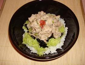 豚ネギ塩どっぉーん