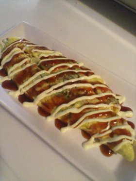 お好み焼き風…オムレツ!