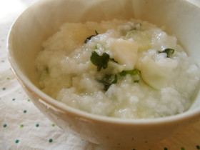 炊飯器で簡単!七草がゆ♪