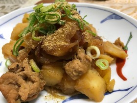 【フライパン】濃い目の肉じゃが