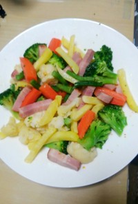 レンチン温野菜　