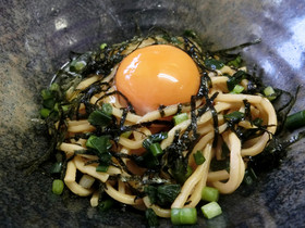 【糖質制限】超簡単!麺つゆ釜たま麺