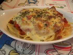 チーズミートパスタ☆