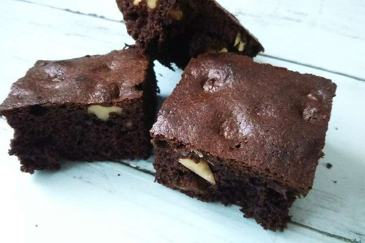 しっとり濃厚チョコレートブラウニー レシピ 作り方 By 手抜き料理aa クックパッド 簡単おいしいみんなのレシピが352万品