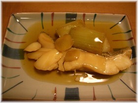 たらのしょうが煮