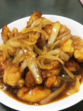 簡単✩鶏もも甘酢あん♡