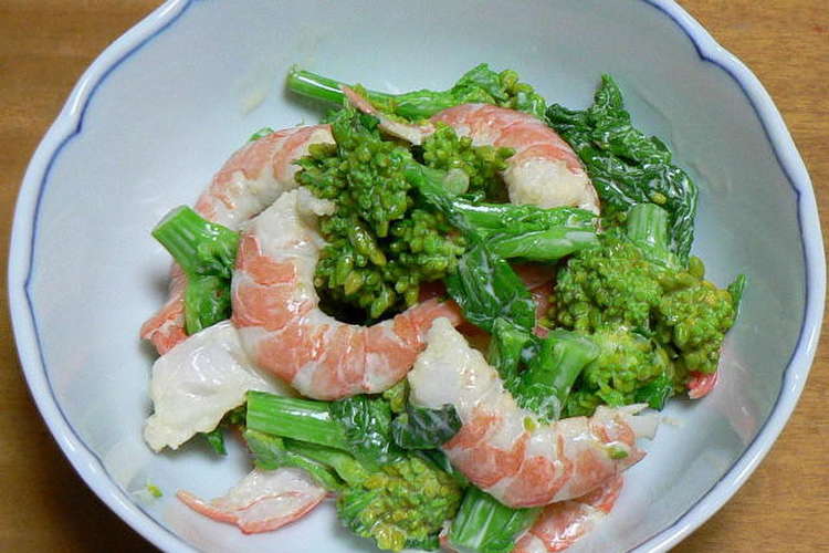菜花と海老のからしマヨネーズ和え レシピ 作り方 By Dr仁平 クックパッド 簡単おいしいみんなのレシピが353万品