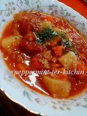 野菜たっぷり~ミネストローネ♪