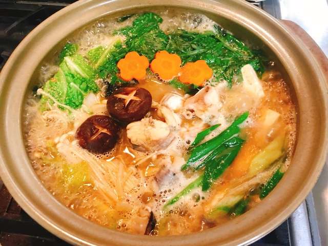 0以上 あんこう 鍋 レシピ 味噌 食べ物の写真