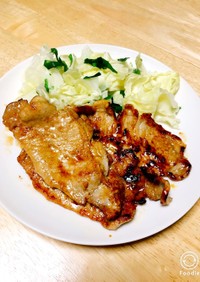 豚肉の生姜焼き2