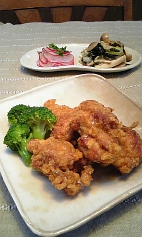 おかずの定番王様!鶏のから揚げ~♪