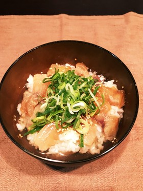 チヌの漬け 出汁茶漬け! 【釣り人飯】