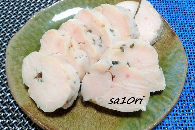 低温調理で 簡単しっとりサラダチキン レシピ 作り方 By Sa10ri工房 クックパッド 簡単おいしいみんなのレシピが354万品