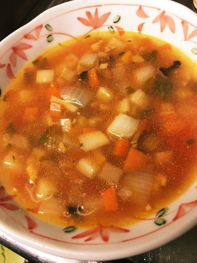 根菜スープの写真
