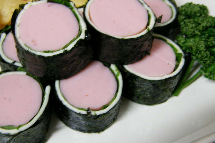 ソーセージのチーズ海苔巻き お弁当にも レシピ 作り方 By まゃたん クックパッド 簡単おいしいみんなのレシピが360万品