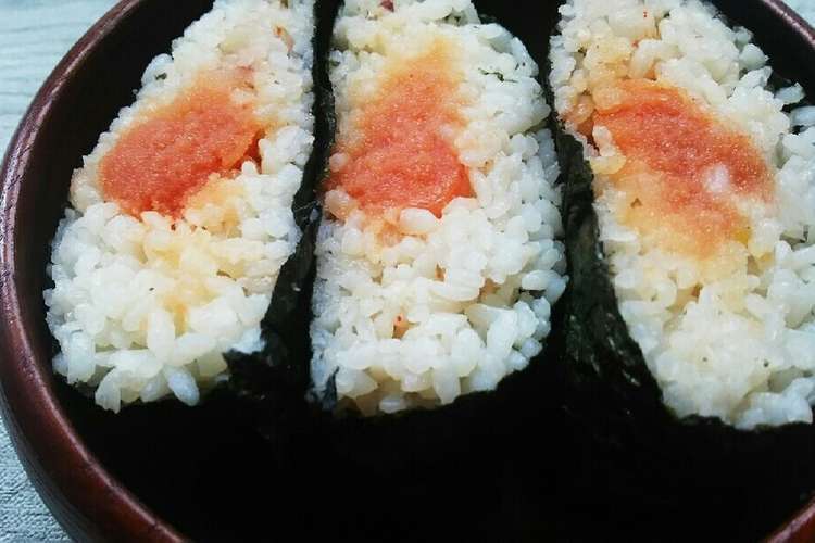 夏にいたまない めんたいこ おにぎらず レシピ 作り方 By 速水ユウ クックパッド 簡単おいしいみんなのレシピが352万品