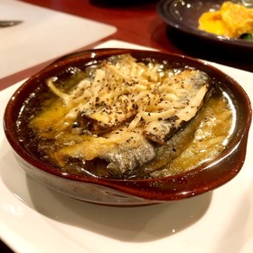 トースターで簡単!生姜と鰯のアヒージョ