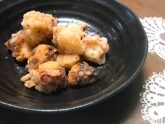 酢だこの残りで 意外に美味しい唐揚げ レシピ 作り方 By 鳳凰美田 クックパッド 簡単おいしいみんなのレシピが362万品