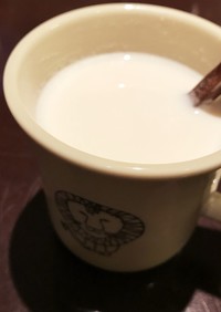 レンジで簡単☆酒かすのミルク甘酒