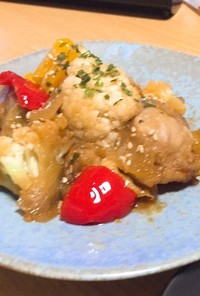 カリフラワーと鶏の甘辛炒め 覚書