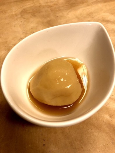 里芋の煮物柚子の香りの写真