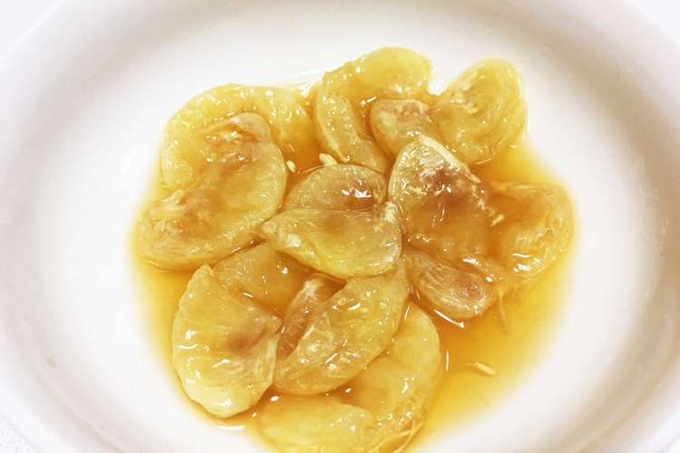 本当に美味しい 柚子の実が余ったらコレ レシピ 作り方 By Snmioksn クックパッド 簡単おいしいみんなのレシピが365万品
