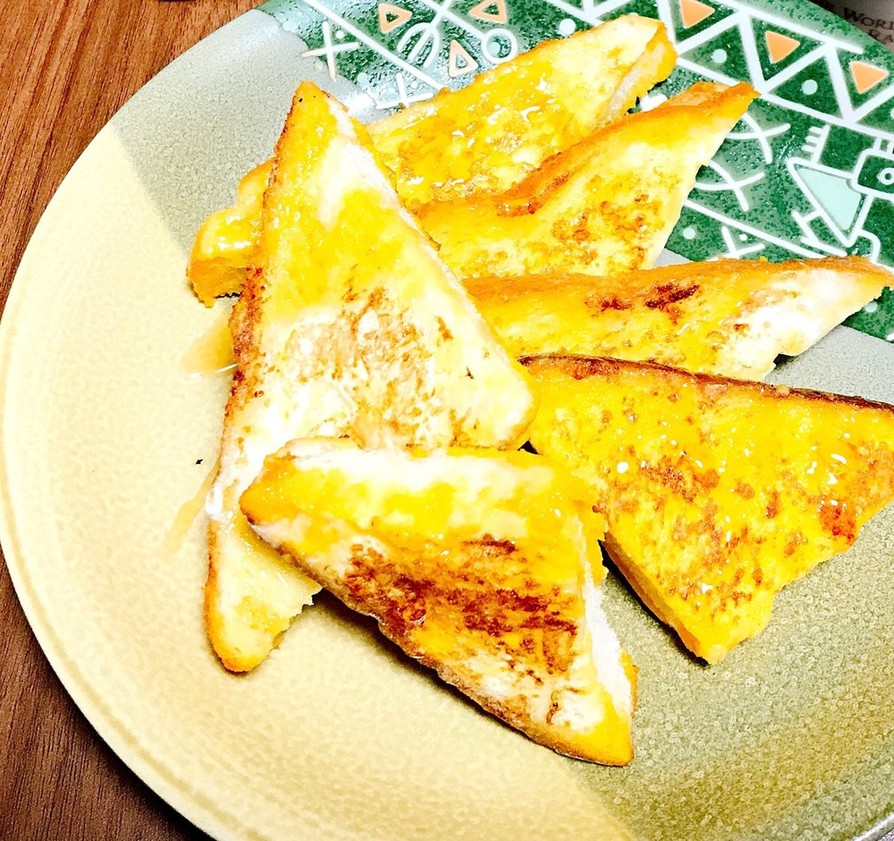 朝食に☆簡単フレンチトーストの画像
