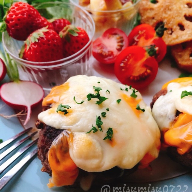 パン粉代わりにごはんでふっくらハンバーグ レシピ 作り方 By Misumisu07 クックパッド 簡単おいしいみんなのレシピが360万品