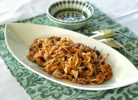 野菜高騰!お助けもやしと豚こまの絶品炒め