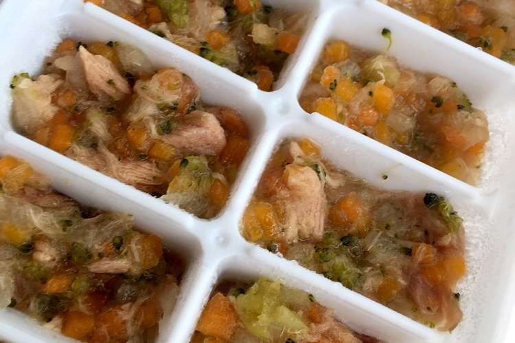 7ヶ月 野菜とツナ離乳食 冷凍保存 レシピ 作り方 By Mamacoh クックパッド 簡単おいしいみんなのレシピが366万品