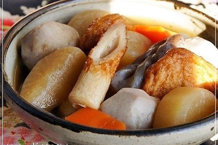 おかずおでん 関東煮風 レシピ 作り方 By らるむ クックパッド