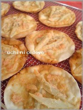 ●明太マヨ● ごぼう&餃子の皮