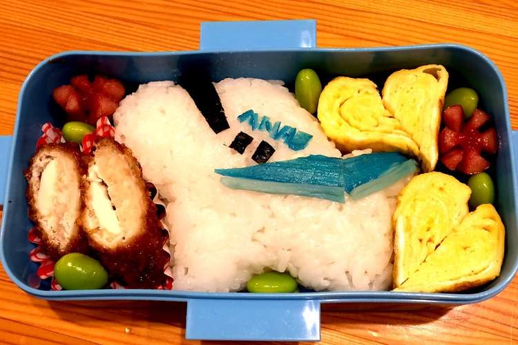 ブルーハワイで簡単青い素材 キャラ弁に レシピ 作り方 By Mhr2mama クックパッド