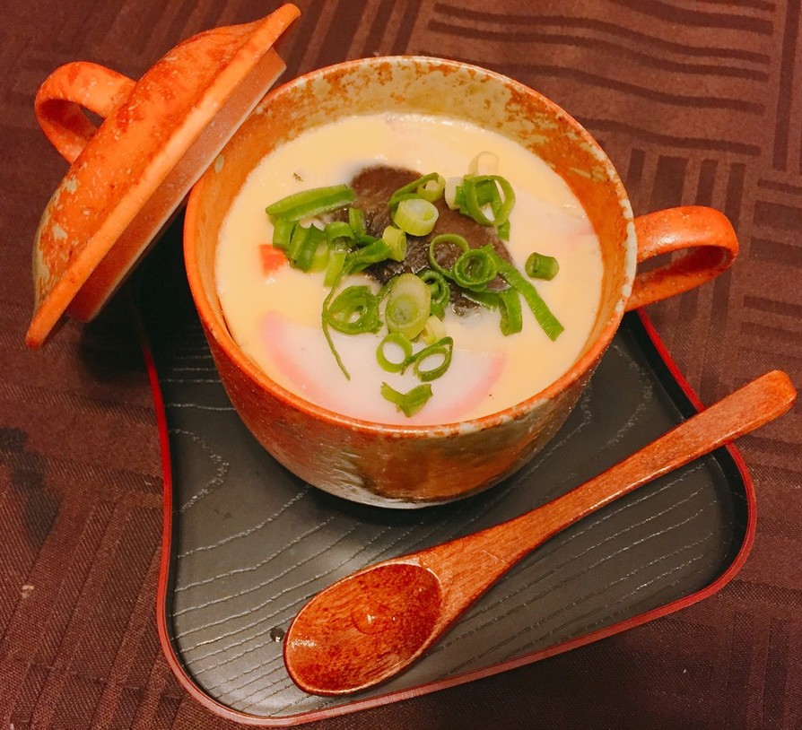 ❄︎簡単♡レンジで干し椎茸の茶碗蒸し❄︎の画像
