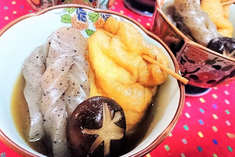 鏡もち 味しみしみ もち巾着の煮物 レシピ 作り方 By ｓ４ クックパッド 簡単おいしいみんなのレシピが356万品