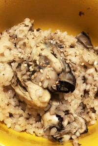 磯香る★牡蠣と海苔の炊き込みご飯
