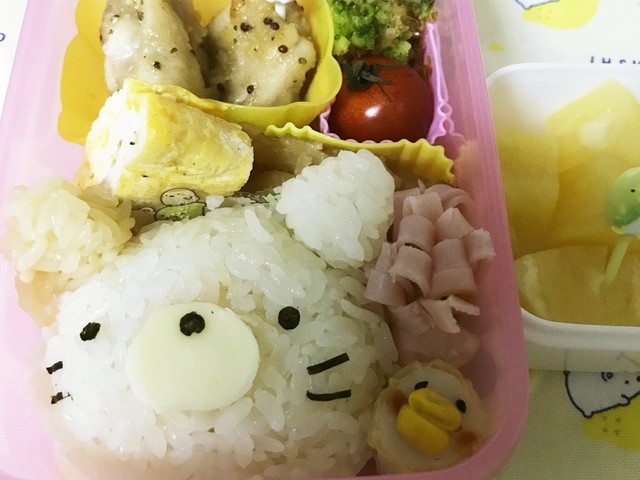 すみっコぐらし ねこ弁当 キャラ弁 レシピ 作り方 By For R Cook クックパッド 簡単おいしいみんなのレシピが360万品