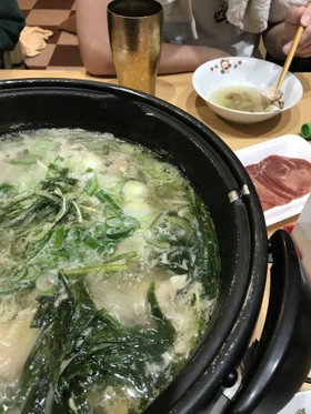 牛タンしゃぶしゃぶ