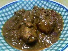 ルゥを使わないチキンカレー♪