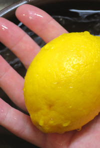 【お菓子作りに】レモンの洗い方♪