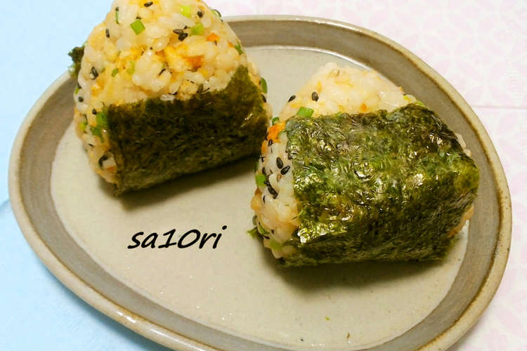 余ったおかき お煎餅で 香ばしおにぎり レシピ 作り方 By Sa10ri工房 クックパッド