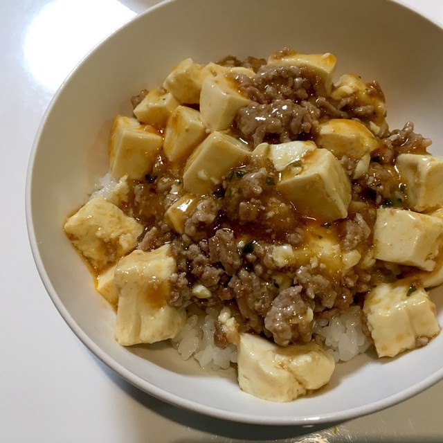 丸美屋の麻婆豆腐 ひき肉追加アレンジ レシピ 作り方 By Riie クックパッド
