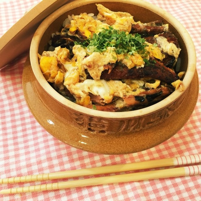 意外と旨い 鰯の蒲焼き卵とじ丼の極意 レシピ 作り方 By 休日は主夫 クックパッド 簡単おいしいみんなのレシピが350万品