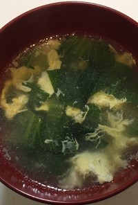簡単＊チンゲン菜の中華スープ＊