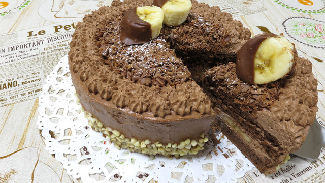チョコレートホールケーキ レシピ 作り方 By パンダワンタン クックパッド