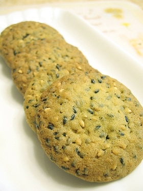 抹茶&セサミクッキー