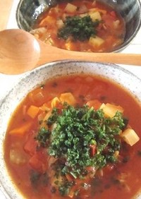 ✿母の野菜スープ（ミネストローネ）✿ 