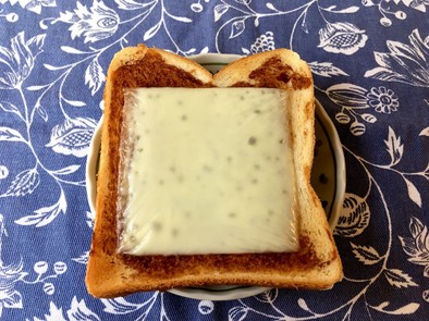 ハマる！味噌チーズトーストの写真
