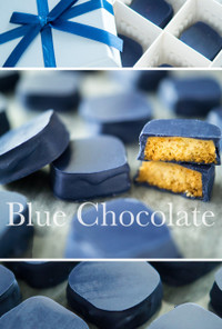 青いチョコレート♪バレンタインチョコに
