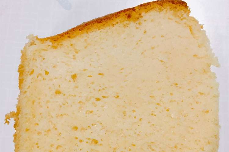 しっとり 卵香るシフォンケーキ レシピ 作り方 By 辻です クックパッド 簡単おいしいみんなのレシピが350万品